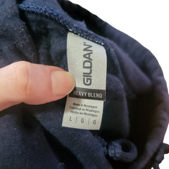 Imperial movers pre owned hoodie with classic front pocket, size large - Picture 3 of 5